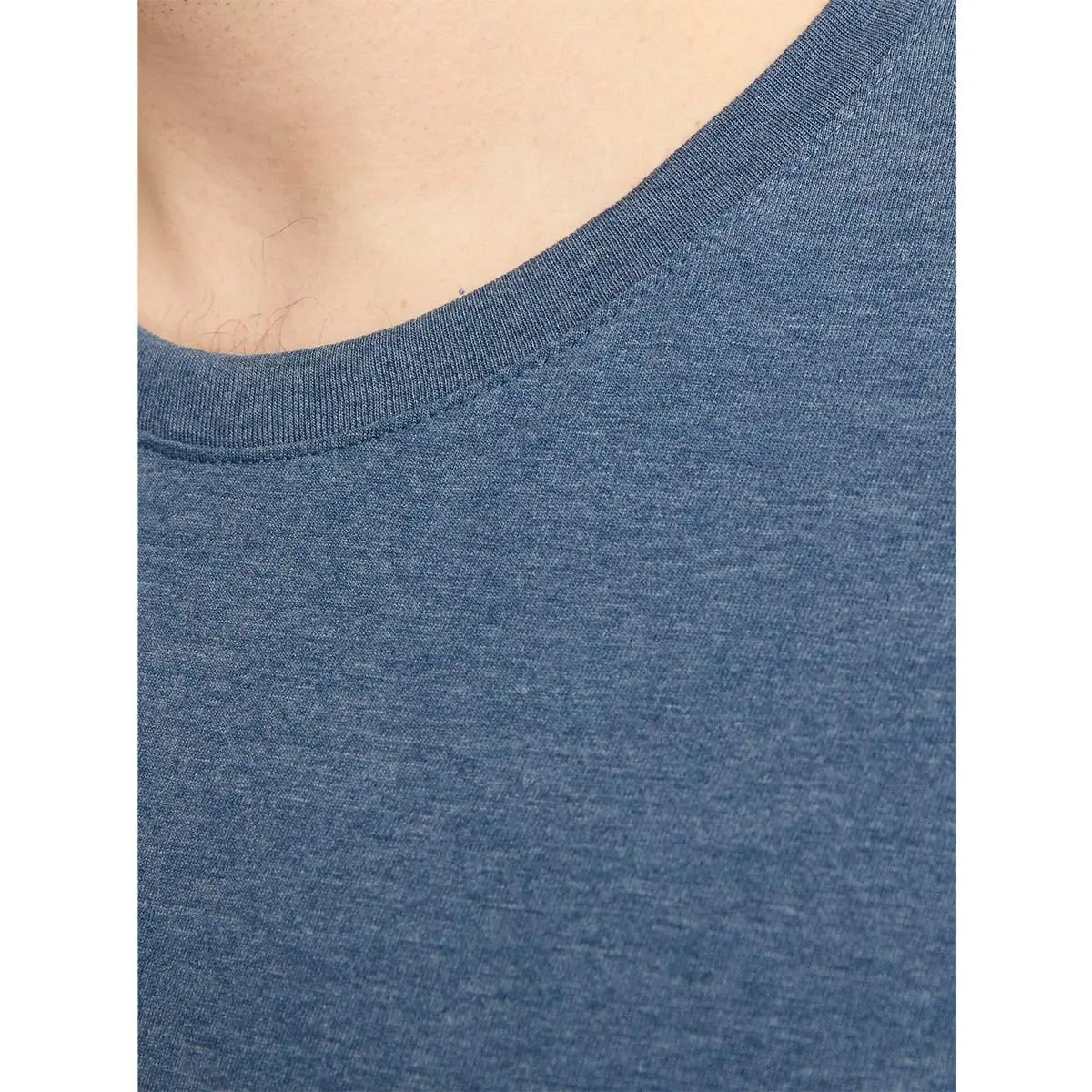 Velké pánské tričko s krátkým rukávem, jednobarevné Jack &amp; Jones 12253778 tmavě modré