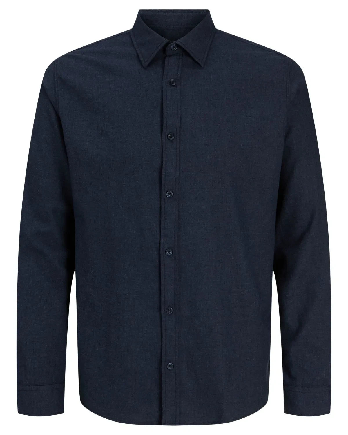 Duża męska koszula długi rękaw Jack &amp; Jones 12299869 granatowa – zdjęcie 1