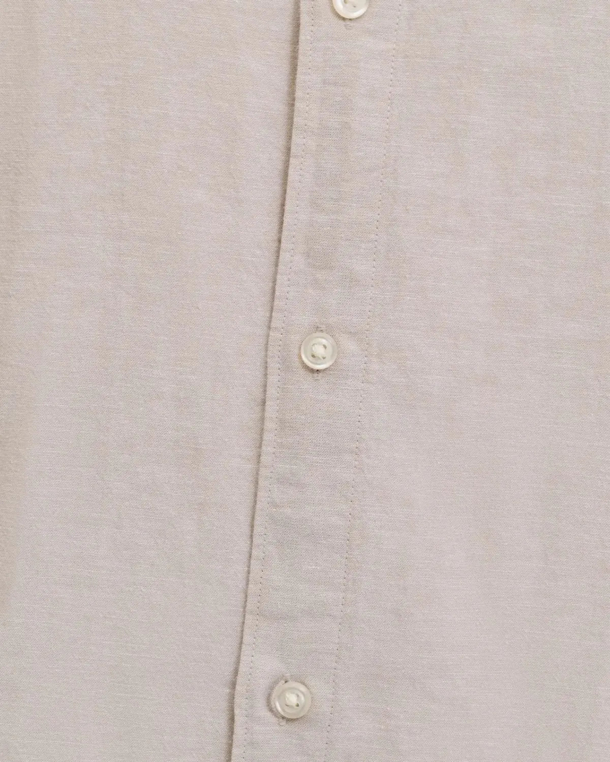 Velká pánská košile s lnem, krátký rukáv Jack &amp; Jones 12294285 béžová