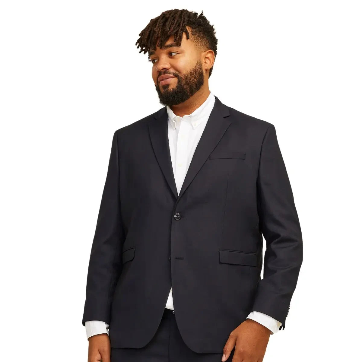 Velké pánské sako Jack &amp; Jones 12263988 černé