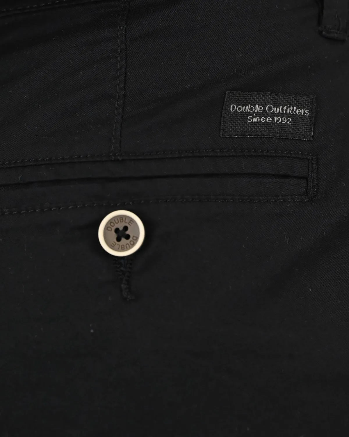 Duże męskie spodnie chinosy Double Urban Outfitters CP-4102 czarne
