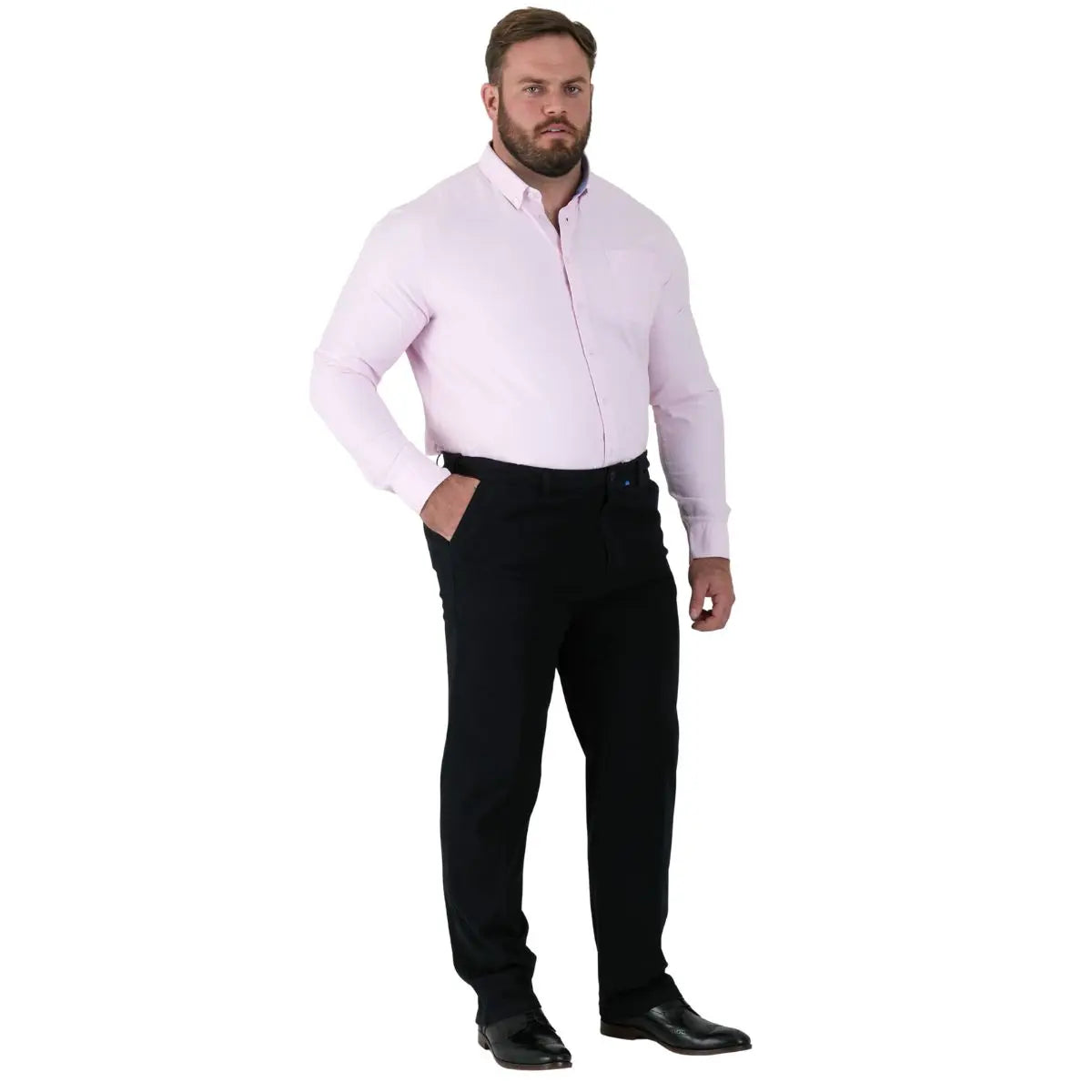 Pánské velké chinos kalhoty Duke D555 Bruno námořnická modř