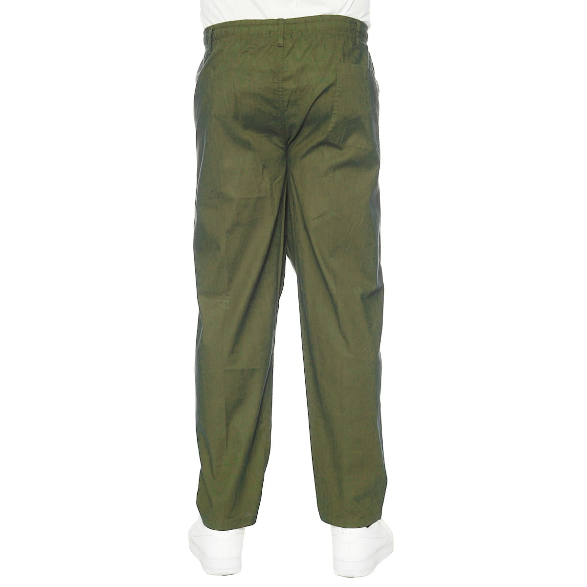 Velké pánské plátěné kalhoty Easy E2283-1320 khaki