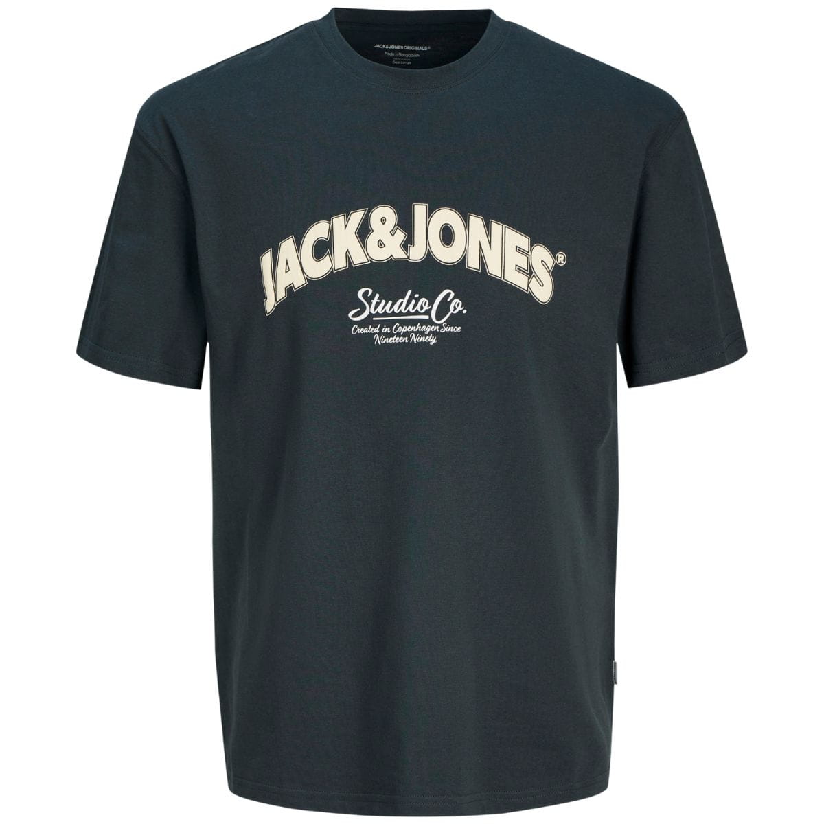 Velká pánská trička s potiskem krátký rukáv 3 kusy Jack &amp; Jones 12293313  mix barev