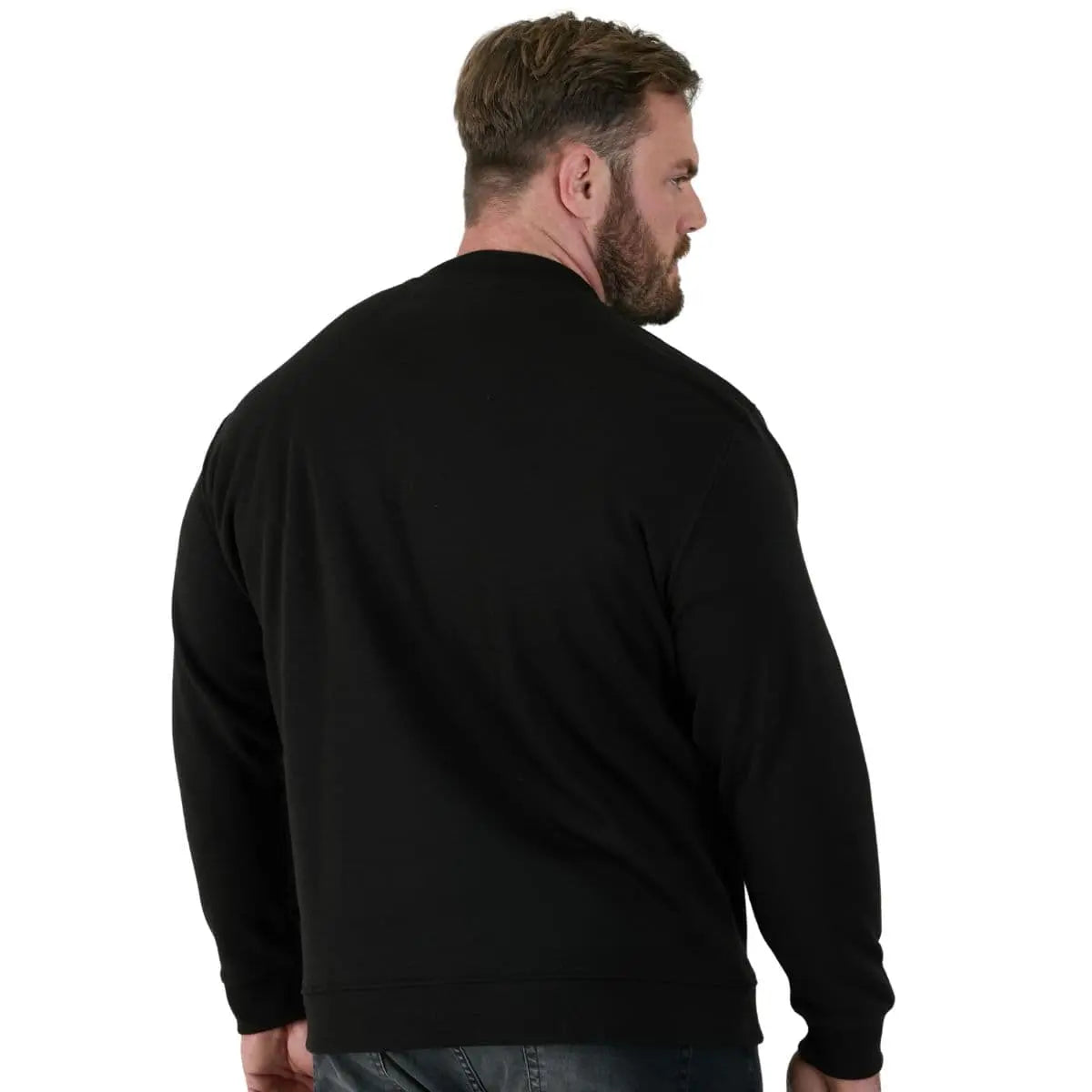 Duke Rockford Sweat Classic velká pánská mikina černá