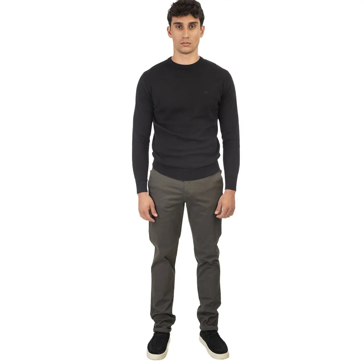Velké pánské chino kalhoty Double Urban Outfitters CP-4012 světle šedé