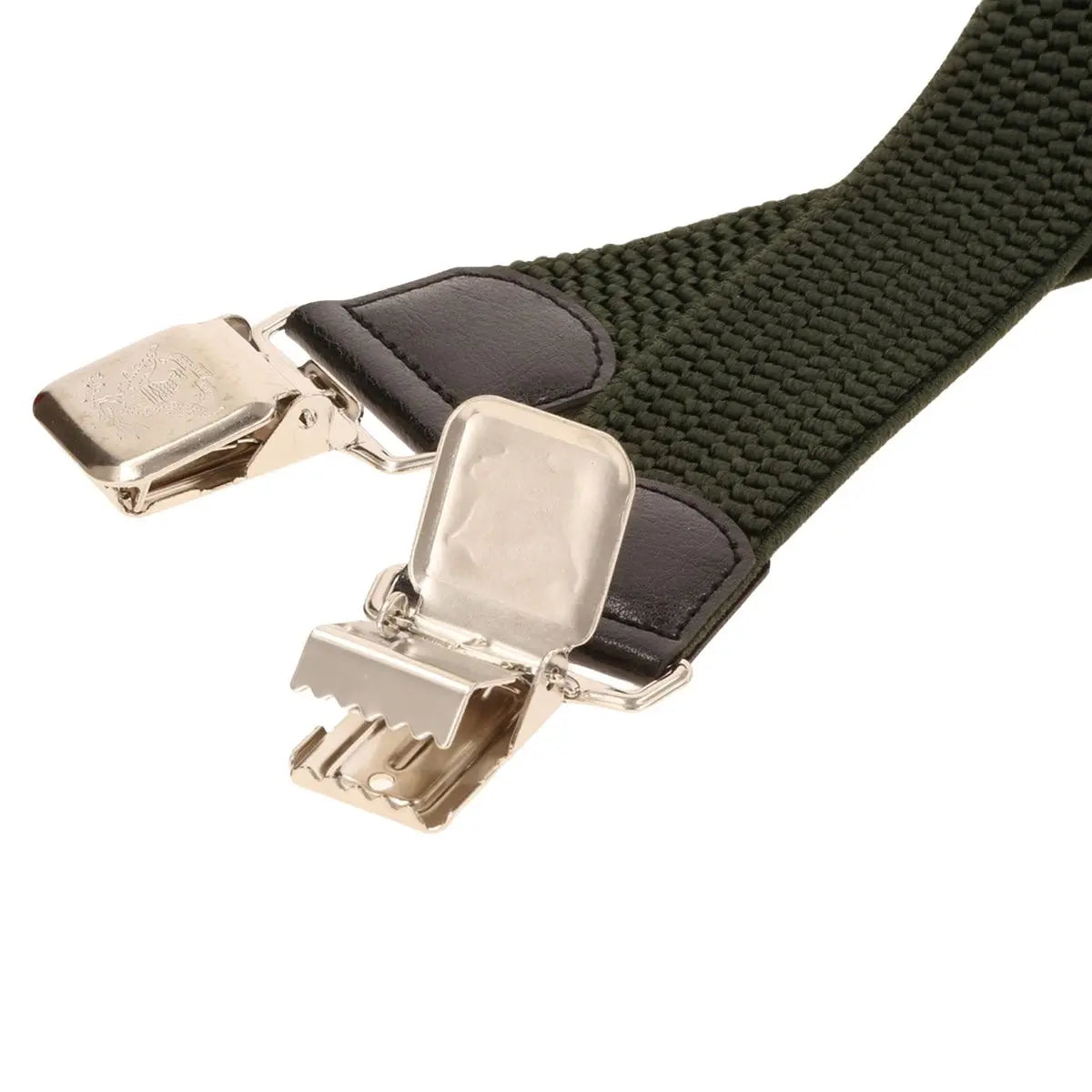 Velké pánské šle X Ranger 4cm DJ40-017 tmavě zelené