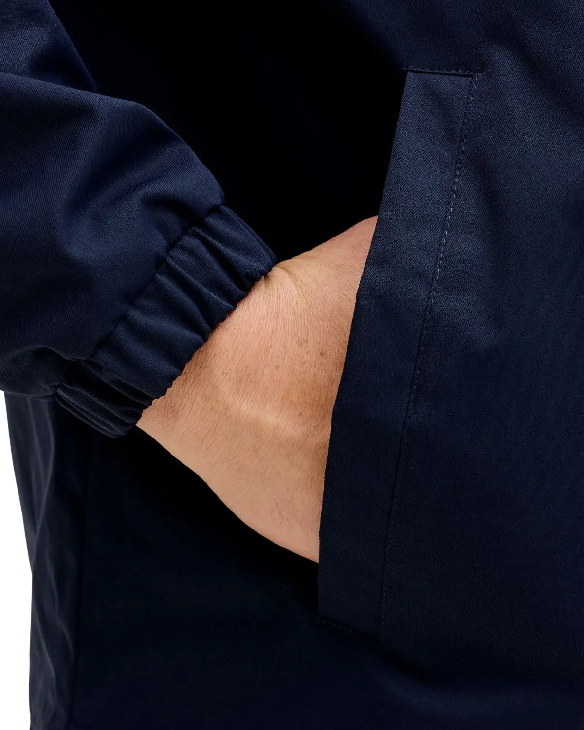 Pánská lehká přechodná bunda s vodoodpudivou úpravou Jack &amp; Jones 12292980 tmavě modrá