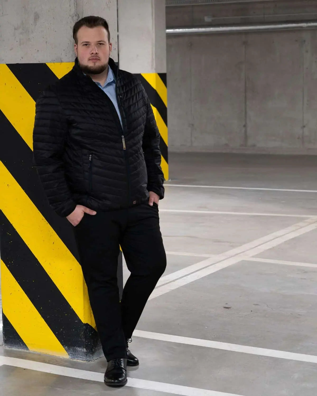 Pánská velká celoroční lehká bunda Redpoint Walker černá