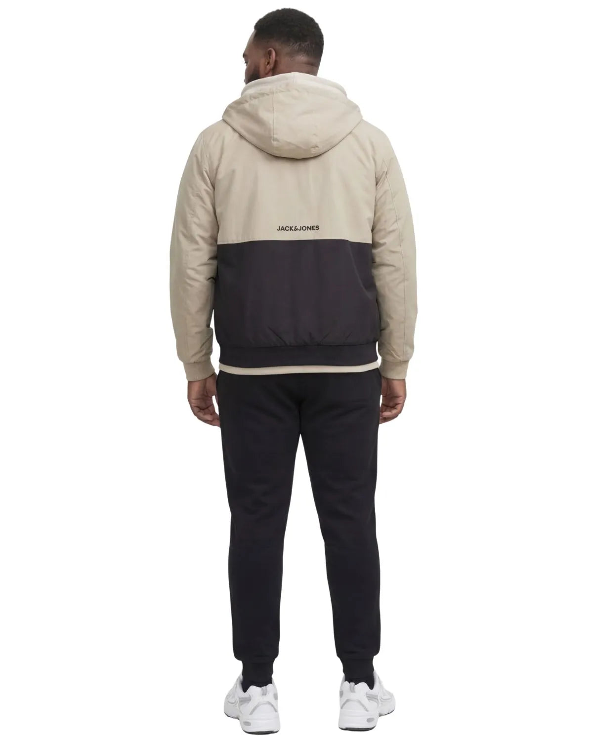 Velké pánské hladké tepláky Jack &amp; Jones 12263986 černé