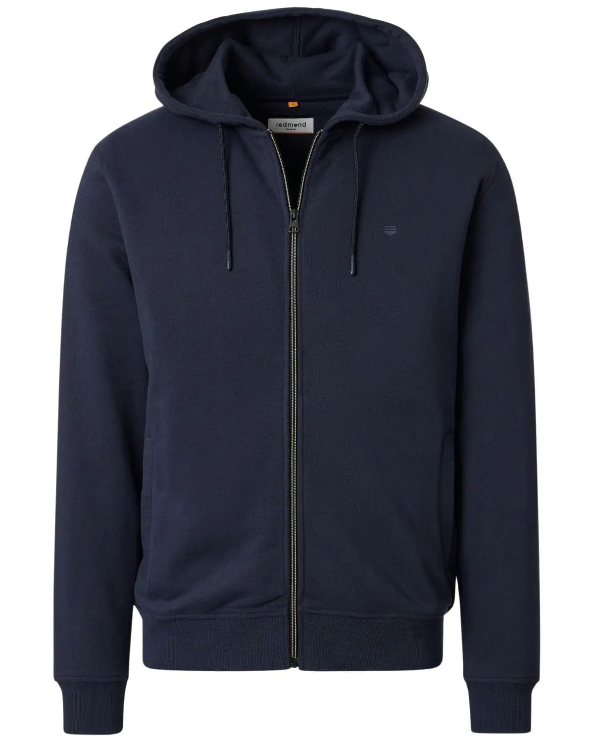 Duża bluza męska rozpinana z kapturem Redmond 261850680-100 granatowa