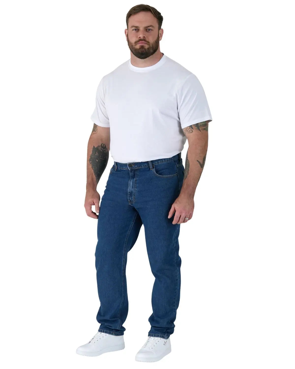 Velké pánské džíny pro vysoké (TALL) Duke Rockford Comfort modré