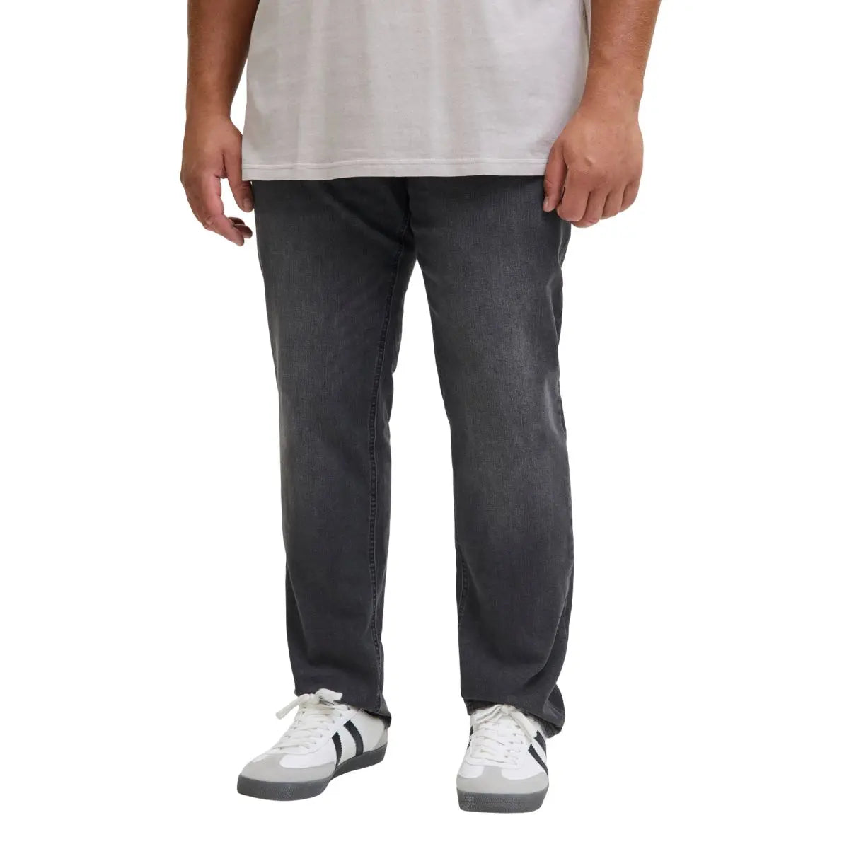 Duże męskie spodnie jeansowe Jack &amp; Jones 12288381 czarne