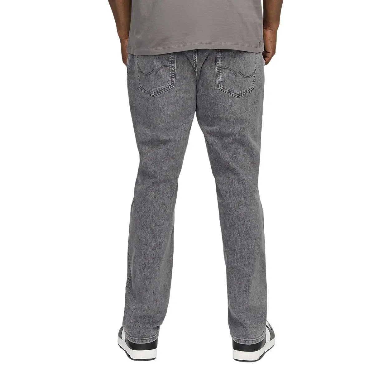 Duże męskie spodnie jeansowe Jack &amp; Jones 12277691 jasnoszare
