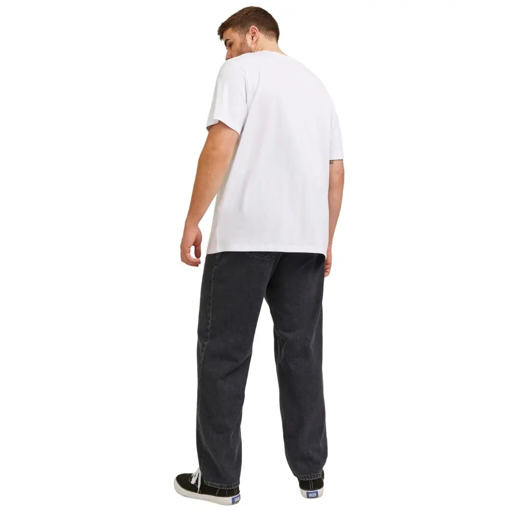 Duże męskie spodnie jeansowe Jack &amp; Jones Chris 12254874 czarne