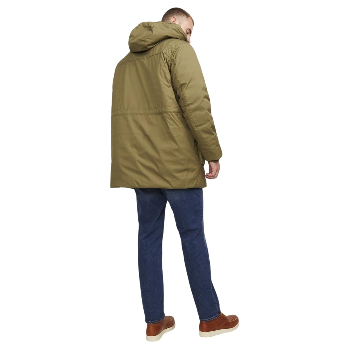 Duże męskie spodnie jeansowe Jack &amp; Jones 12153646 ciemnoniebieskie