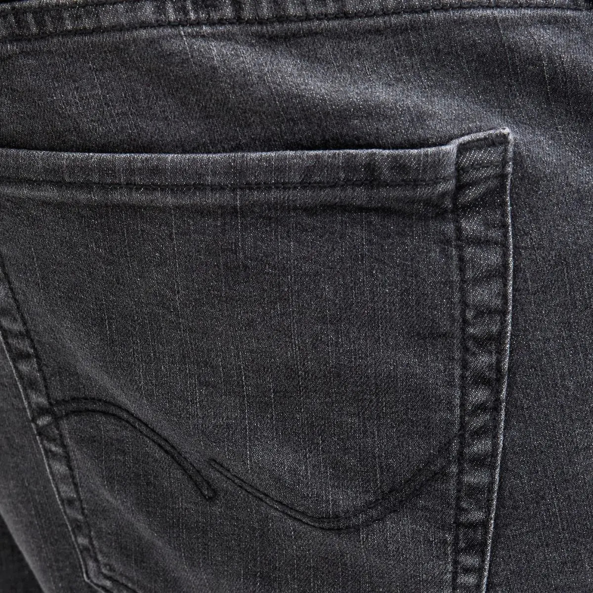 Duże męskie spodnie jeansowe Jack &amp; Jones 12288381 czarne