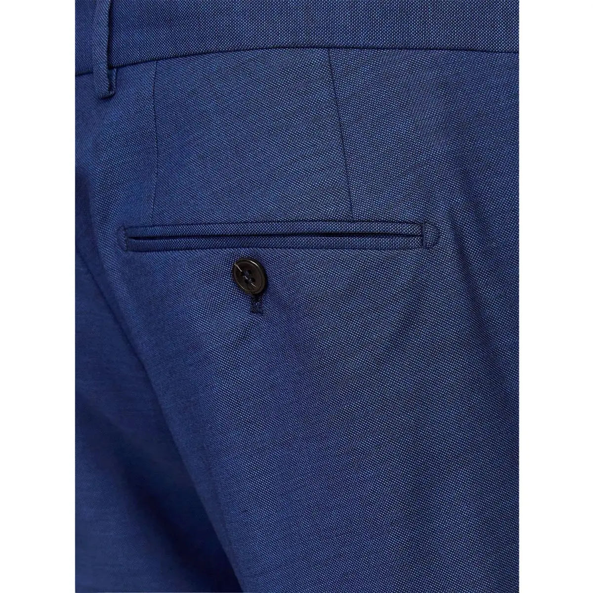 Velké pánské elegantní kalhoty Jack &amp; Jones 12263989 tmavě modré
