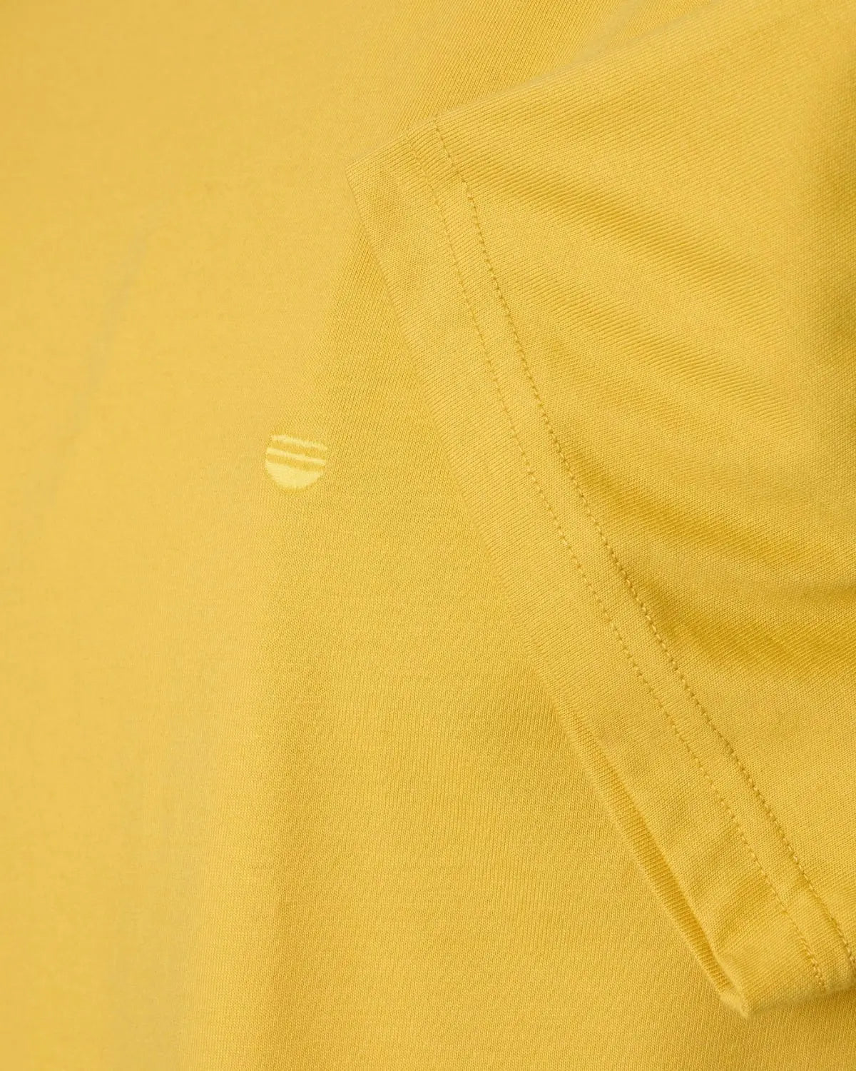 Duża męska gładka koszulka t-shirt Redmond 665-401 ciepły żółty