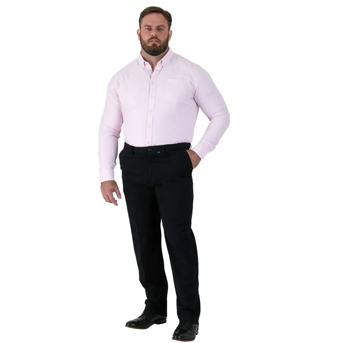 Pánské velké chinos kalhoty Duke D555 Bruno námořnická modř