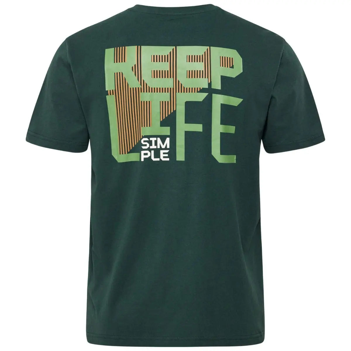Duży męski t-shirt z krótkim rękawem North Latitude 53107-2573 zielony