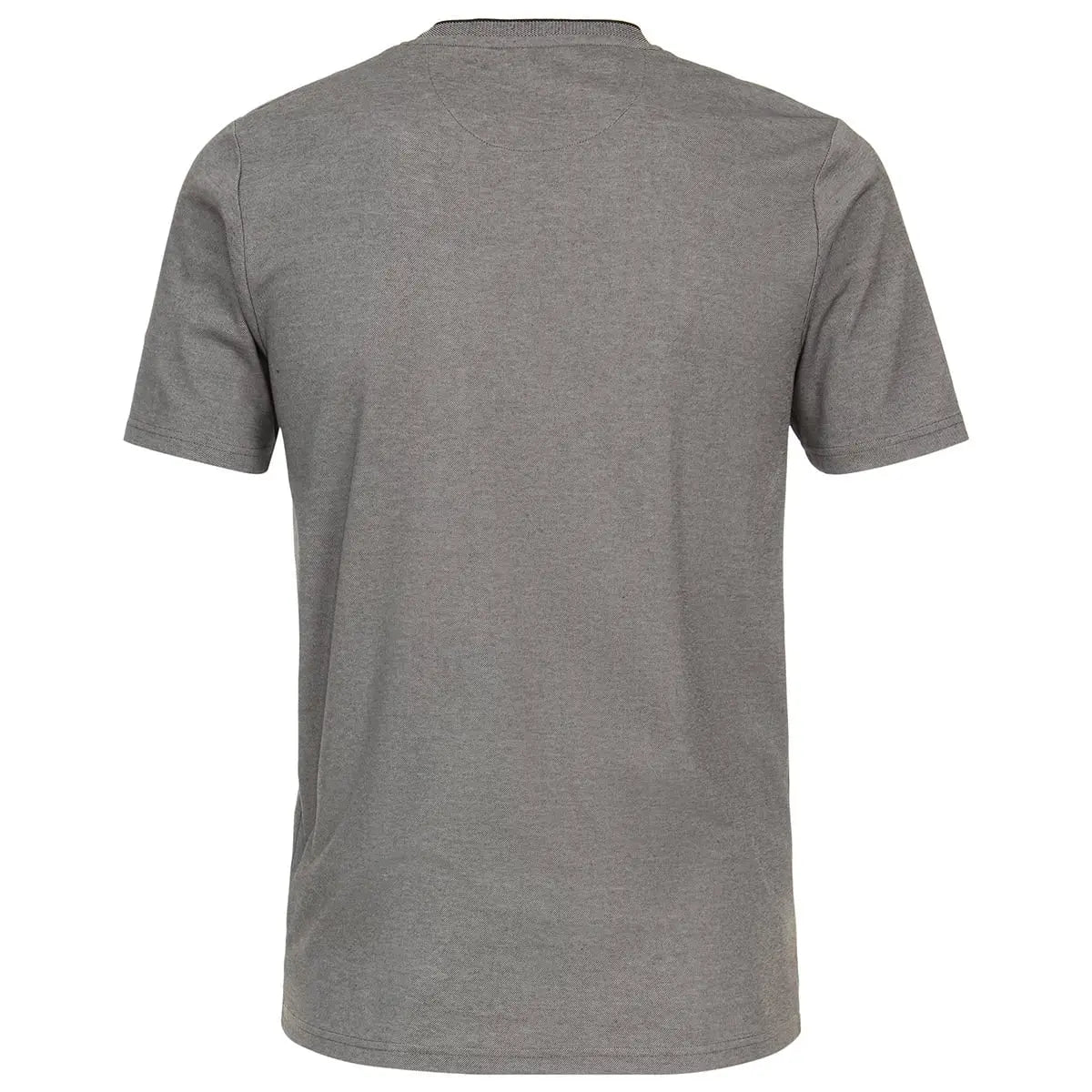 Duża męska gładka koszulka t-shirt Redmond 231930650-70 szary