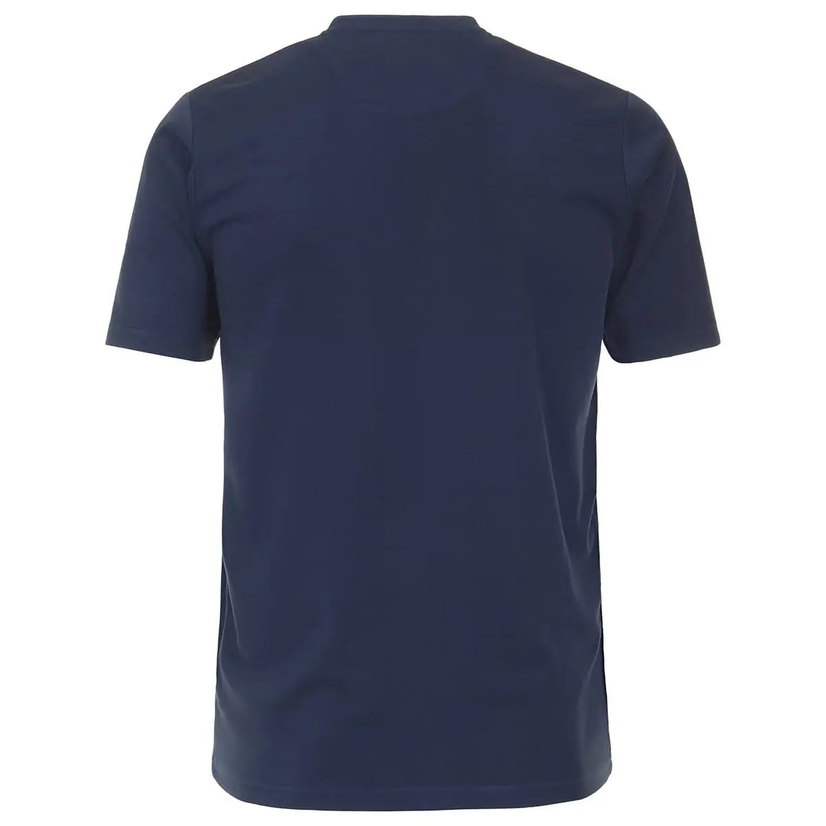 Duża męska gładka koszulka t-shirt Redmond 231930650-100 granatowy