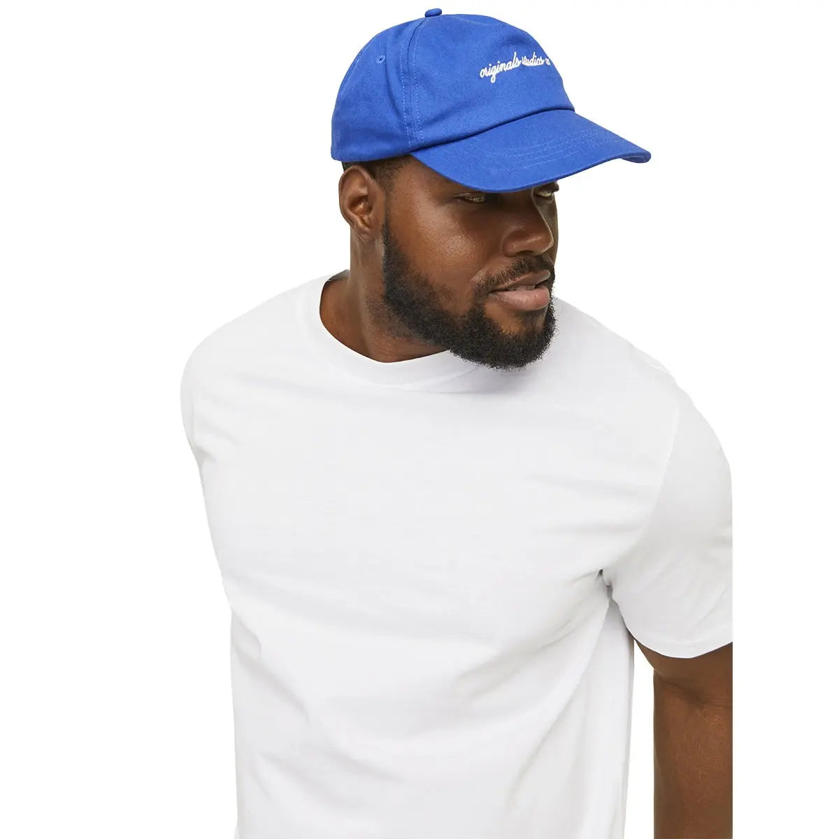 Duża męska koszulka z krótkim rękawem t-shirt gładki Jack &amp; Jones 12250623 biała