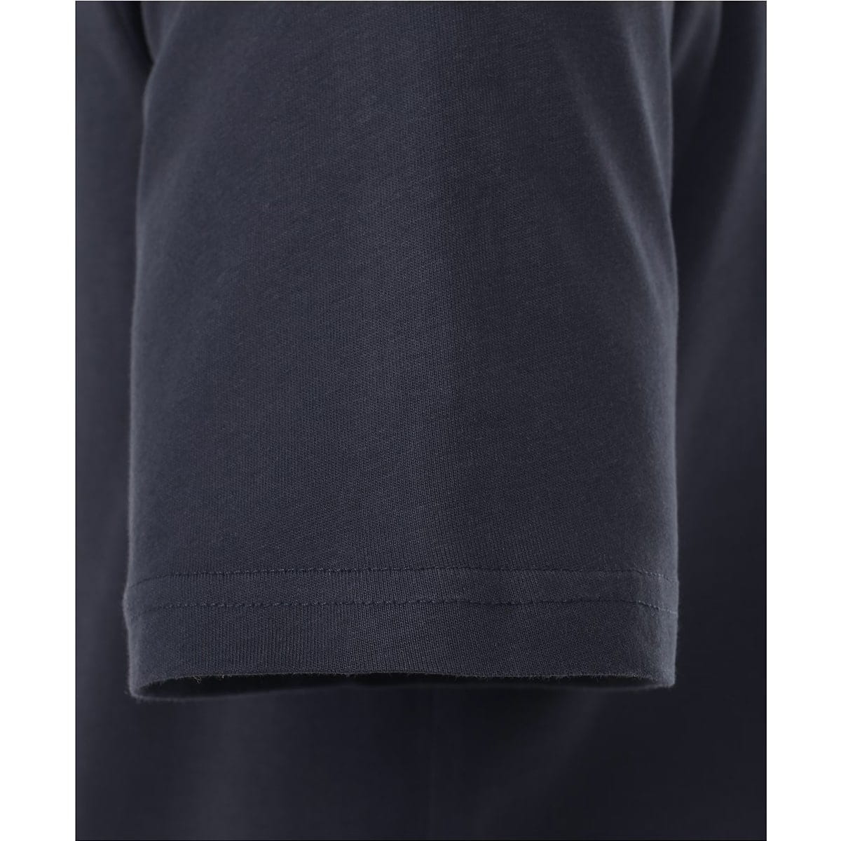 Duża męska gładka koszulka t-shirt Redmond 665-19 granatowy