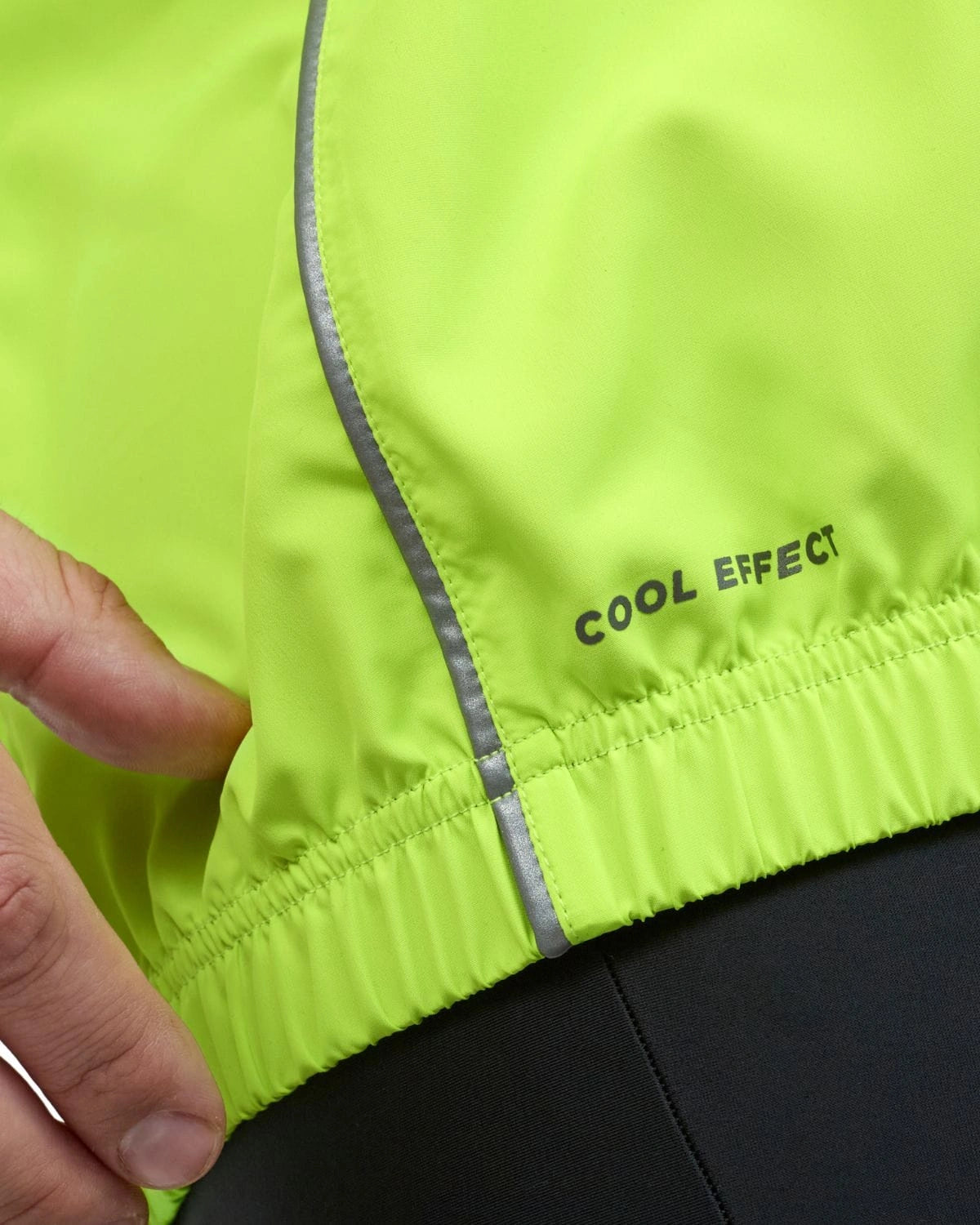 Velká sportovní lehká softshellová bunda se stojáčkem North 56°4 99253-0610 žlutá/zelená