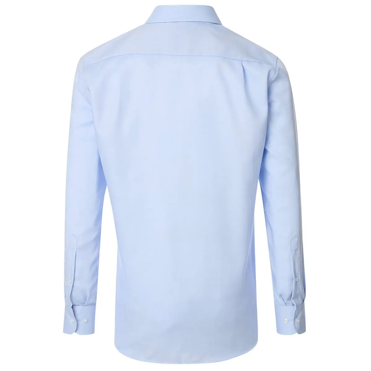Duża męska elegancka gładka koszula długi rękaw NON IRON Casa Moda 344321400-100 błękitna