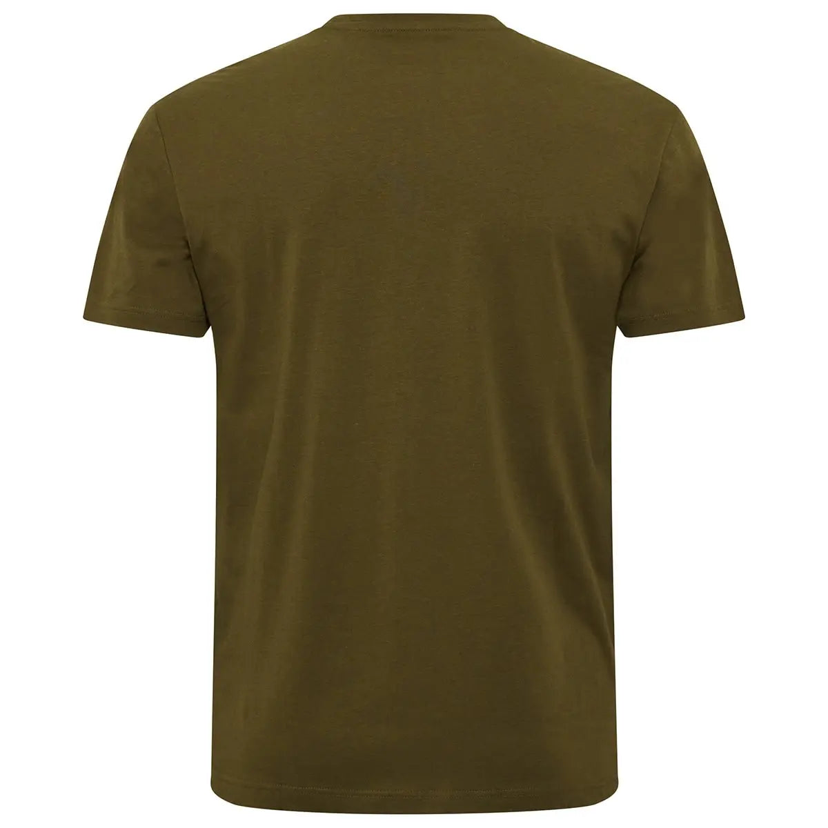 Duży męski t-shirt z napisami koszulka z krótkim rękawem North Latitude 51126-0670 khaki