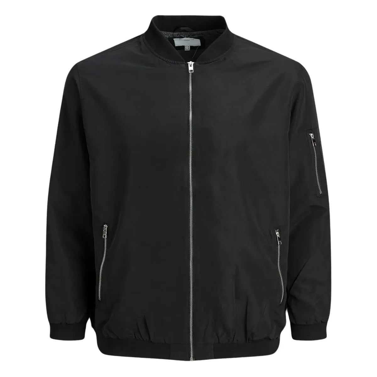 Velká pánská přechodová bunda bomber Jack &amp; Jones 12173990 černá
