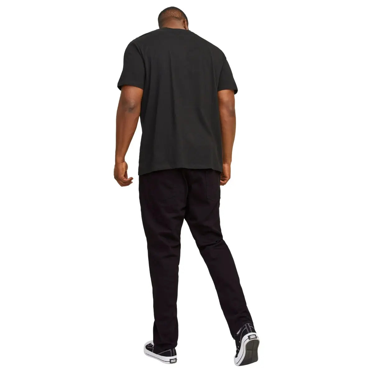 Duże męskie spodnie jeansowe Jack &amp; Jones 12153645 czarne