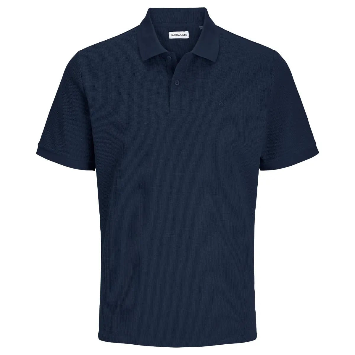 Duża męska polówka koszulka z kołnierzykiem Jack &amp; Jones 12274980 granatowa