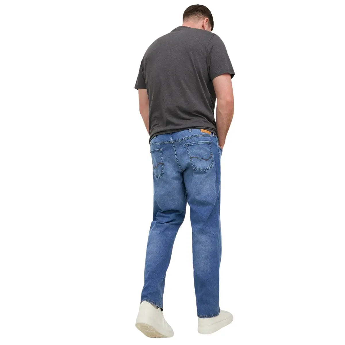 Velké pánské džíny Jack &amp; Jones 12245638 tmavě modré