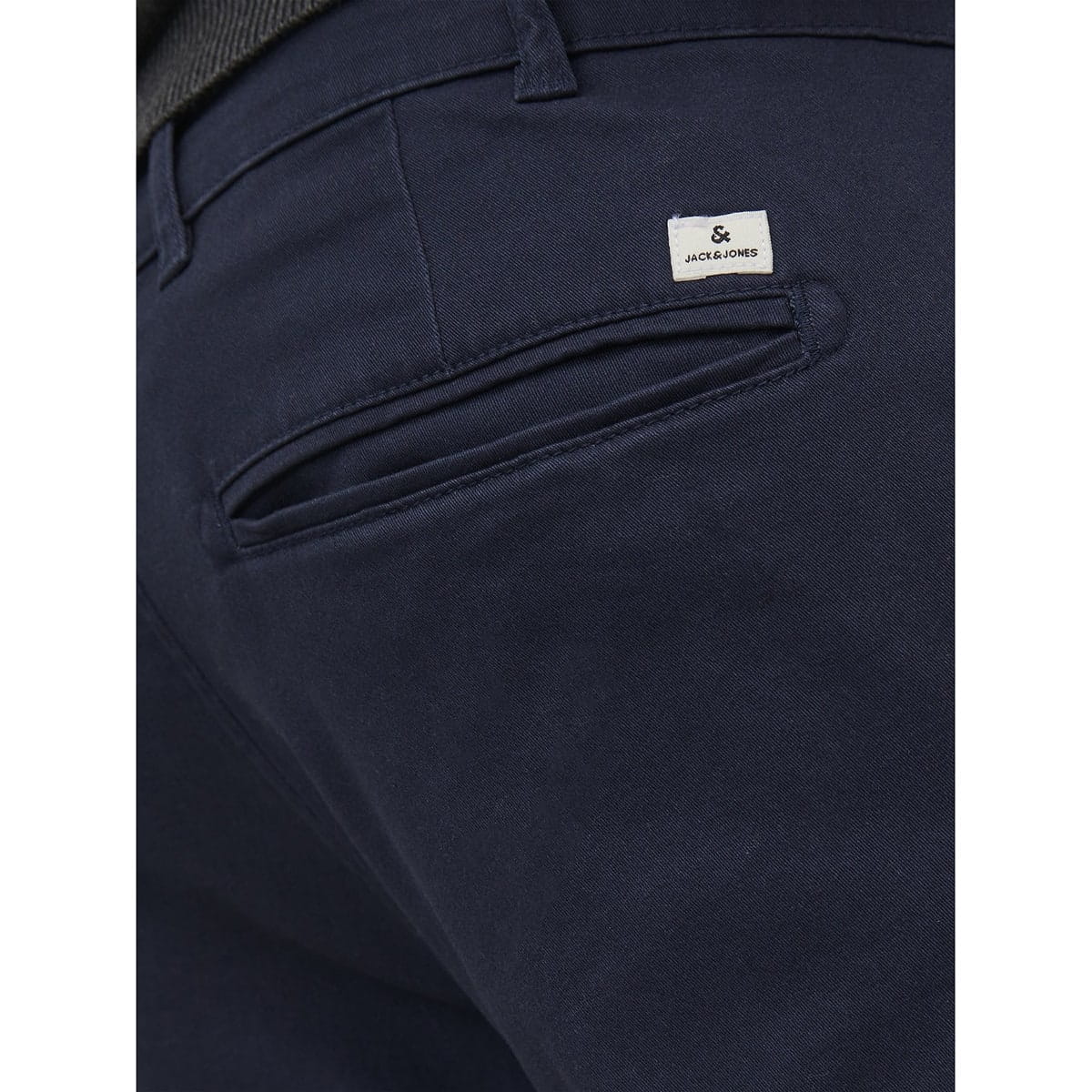 Jack &amp; Jones velké pánské kalhoty chinos 12243603 navy blue