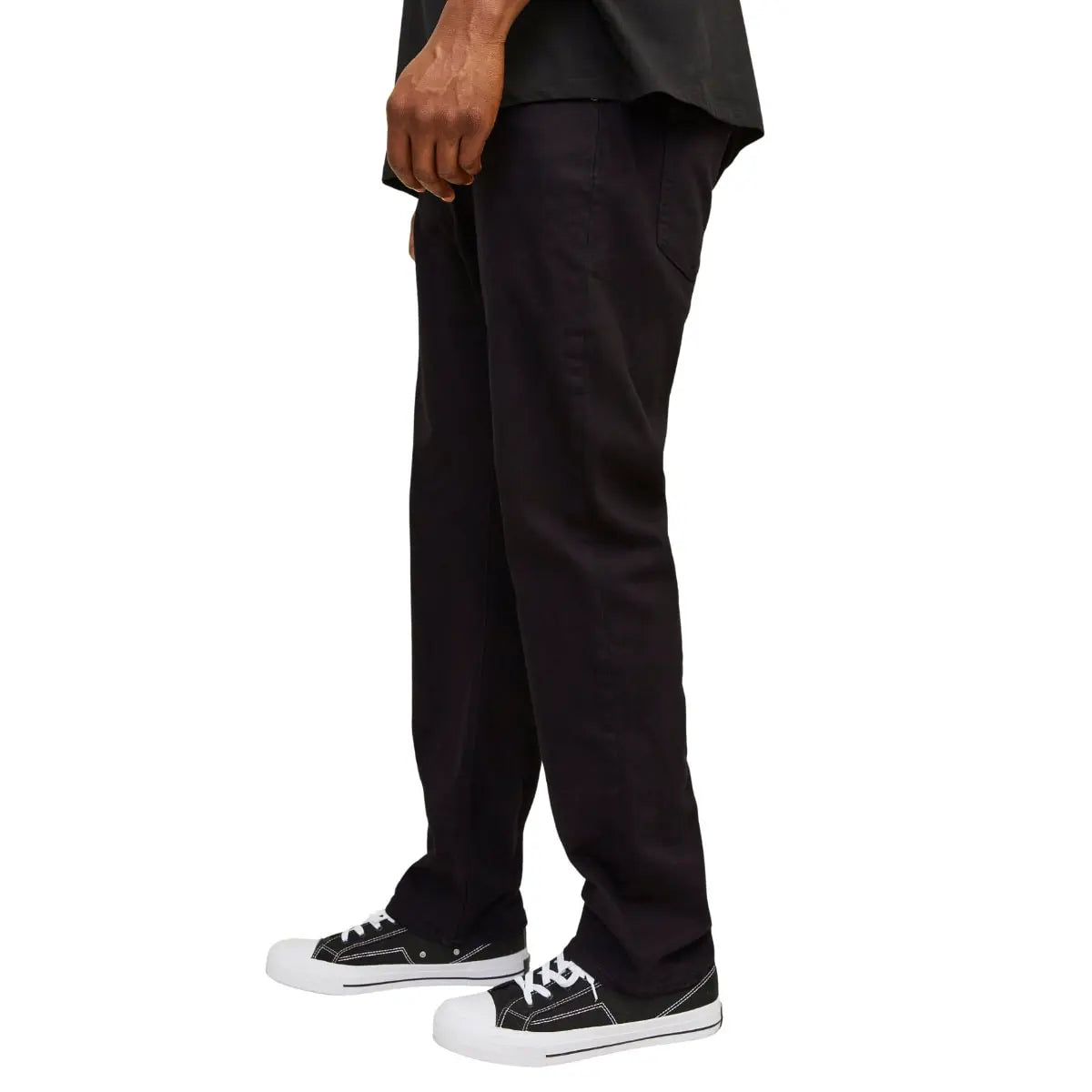 Duże męskie spodnie jeansowe Jack &amp; Jones 12153645 czarne