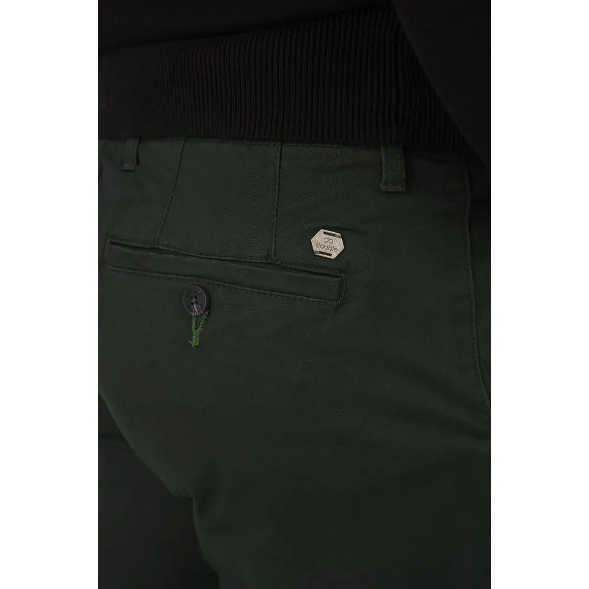 Duże męskie spodnie chinosy Double Urban Outfitters CP-4012 khaki