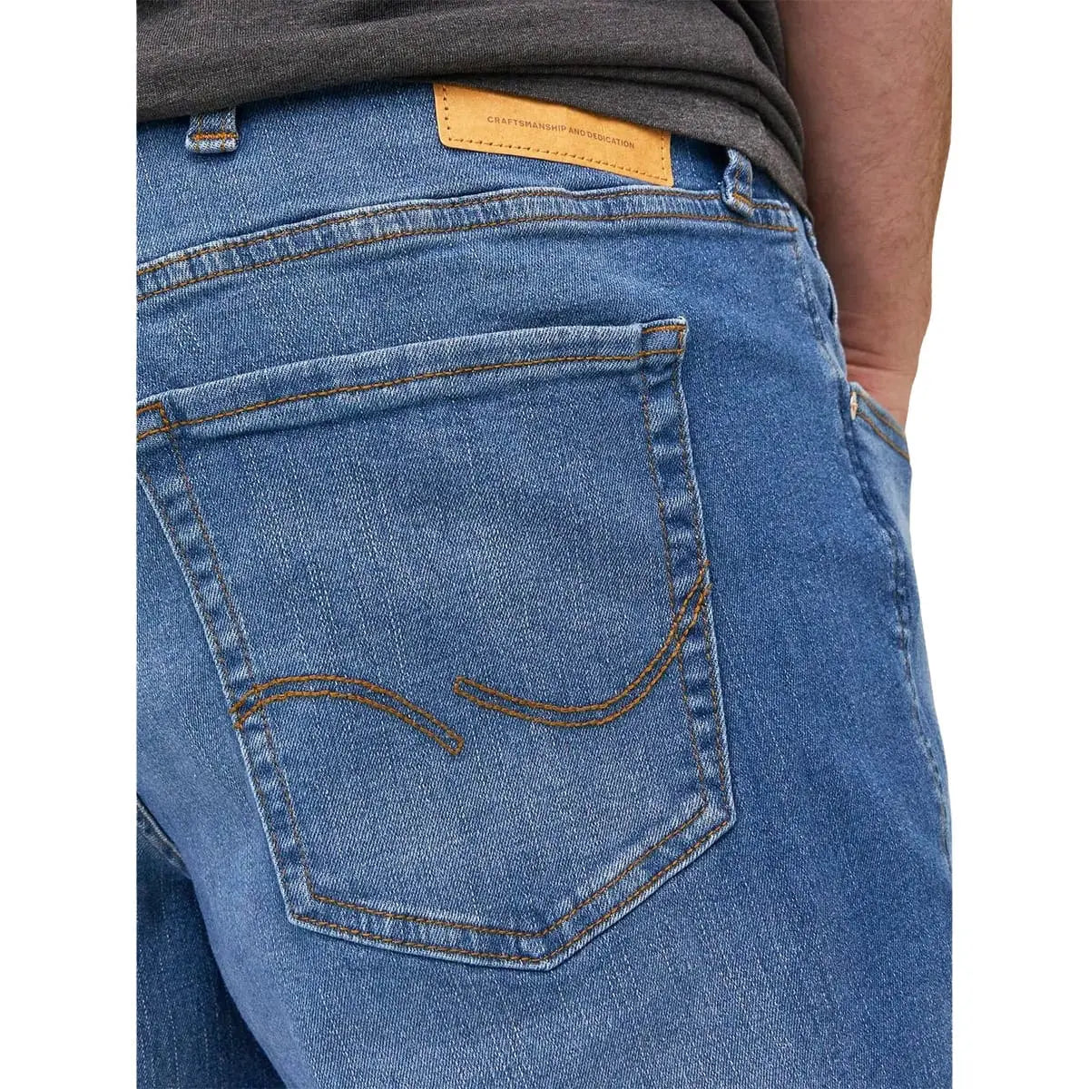Velké pánské džíny Jack &amp; Jones 12245638 tmavě modré