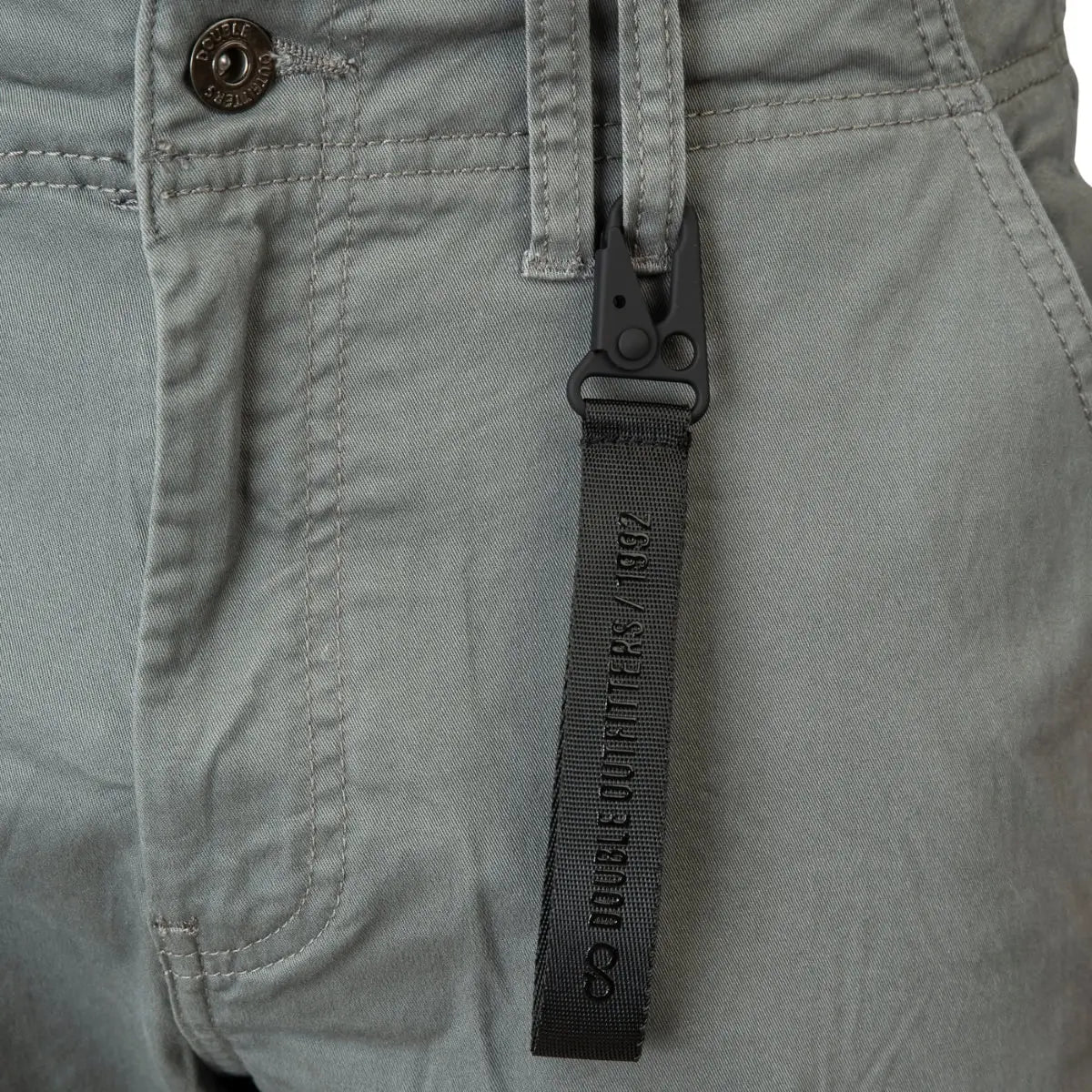 Velké pánské cargo kalhoty se stahovacím lemem Double Urban Outfitters CCP-4066 šedé