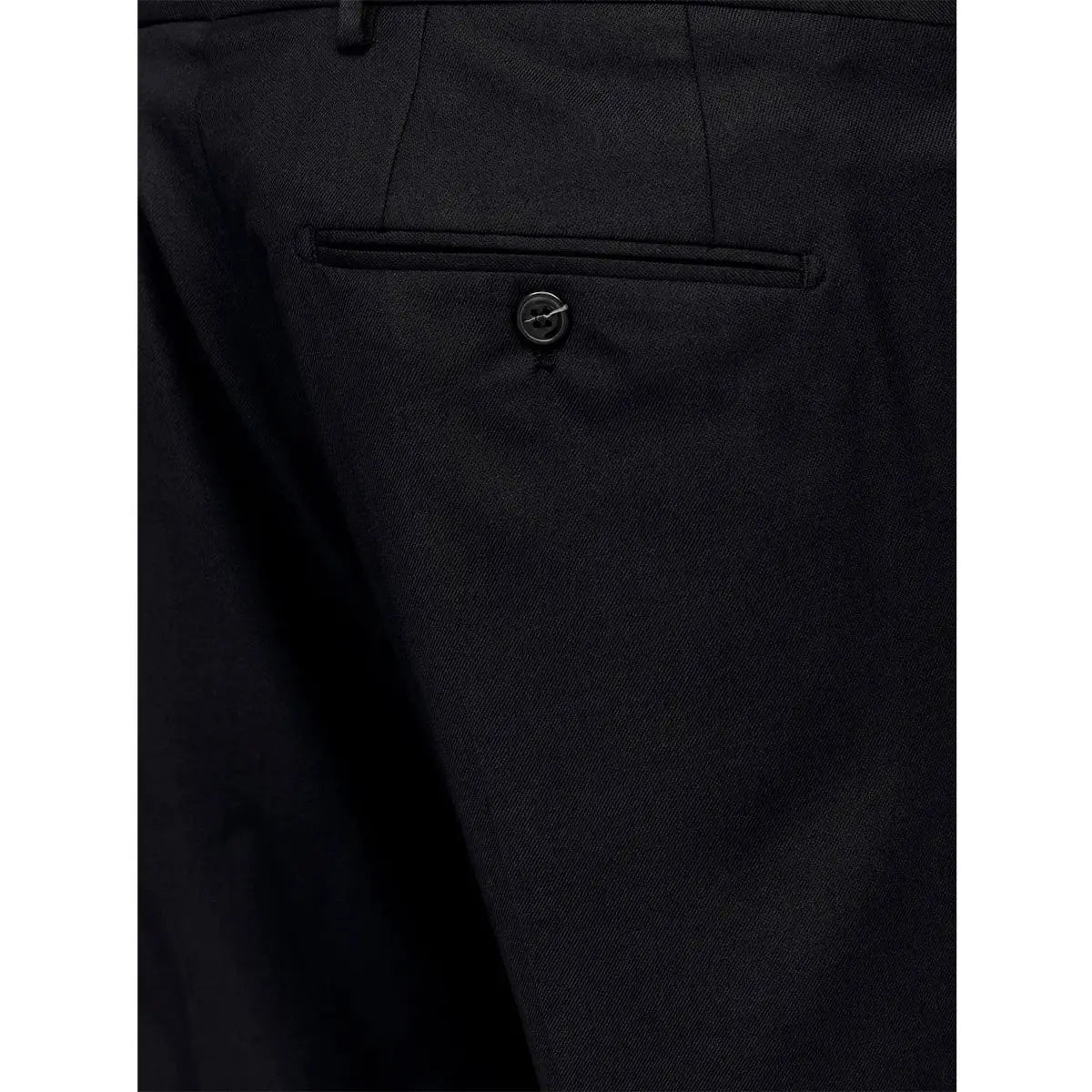Velké pánské elegantní kalhoty Jack &amp; Jones 12263989 černé
