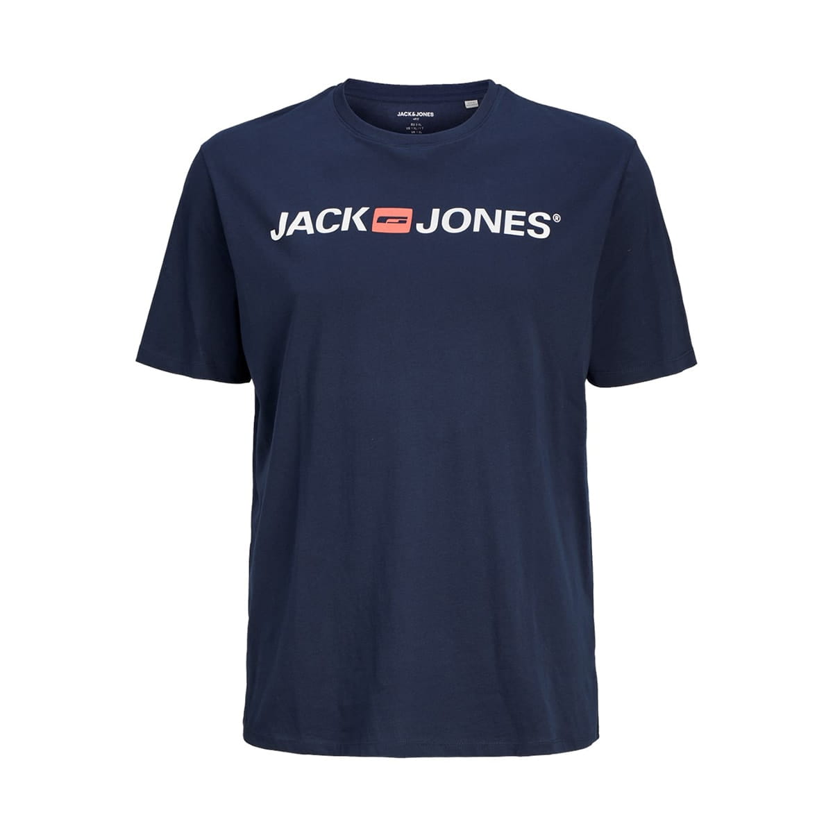 Pánské velké tričko Jack &amp; Jones 12184987 tmavě modrá