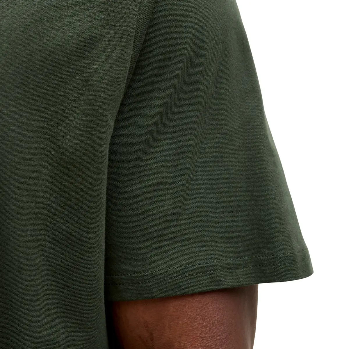 Duża męska koszulka z nadrukiem t-shirt Jack &amp; Jones 12279704 zielony