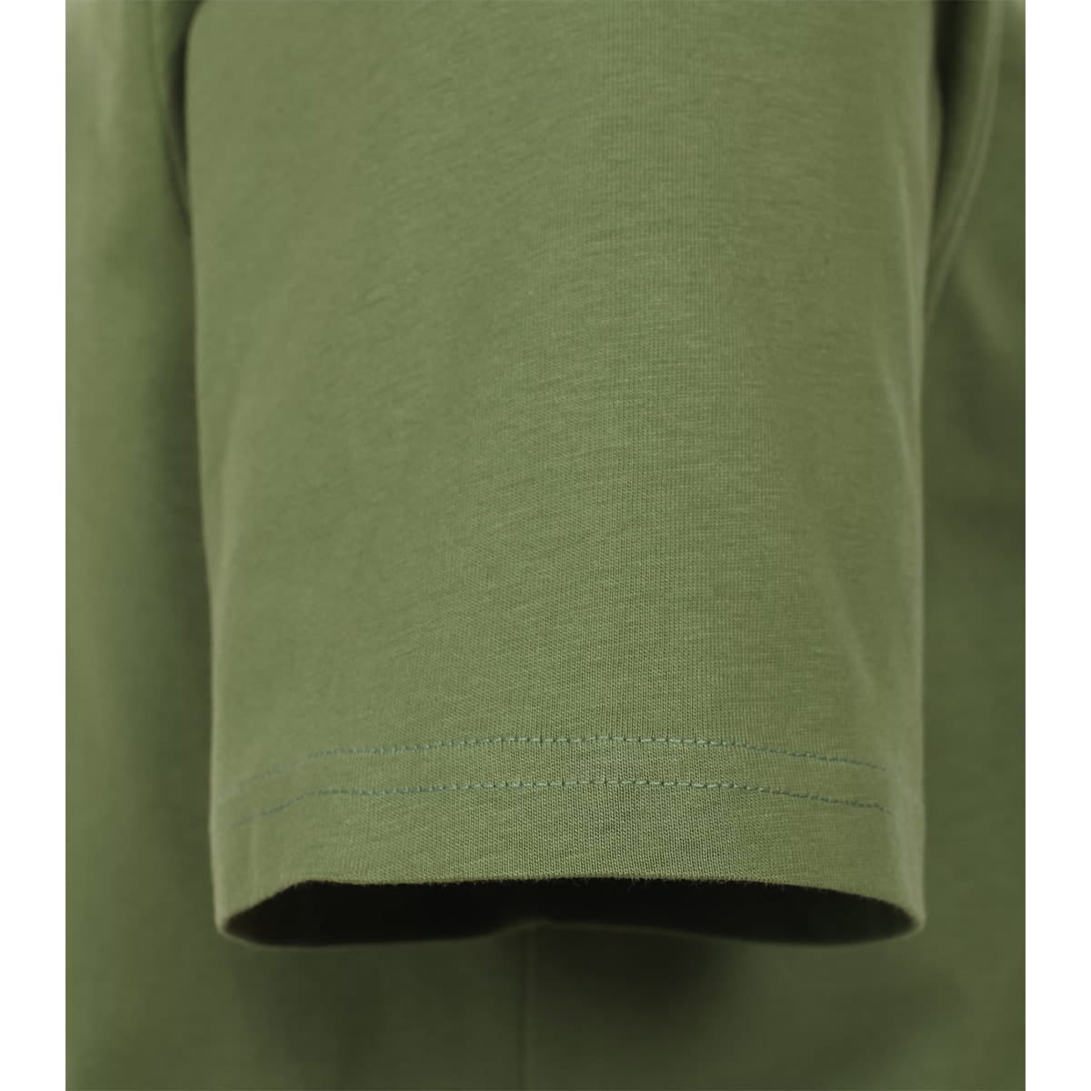 Duża męska gładka koszulka t-shirt Redmond 665-63 zielony
