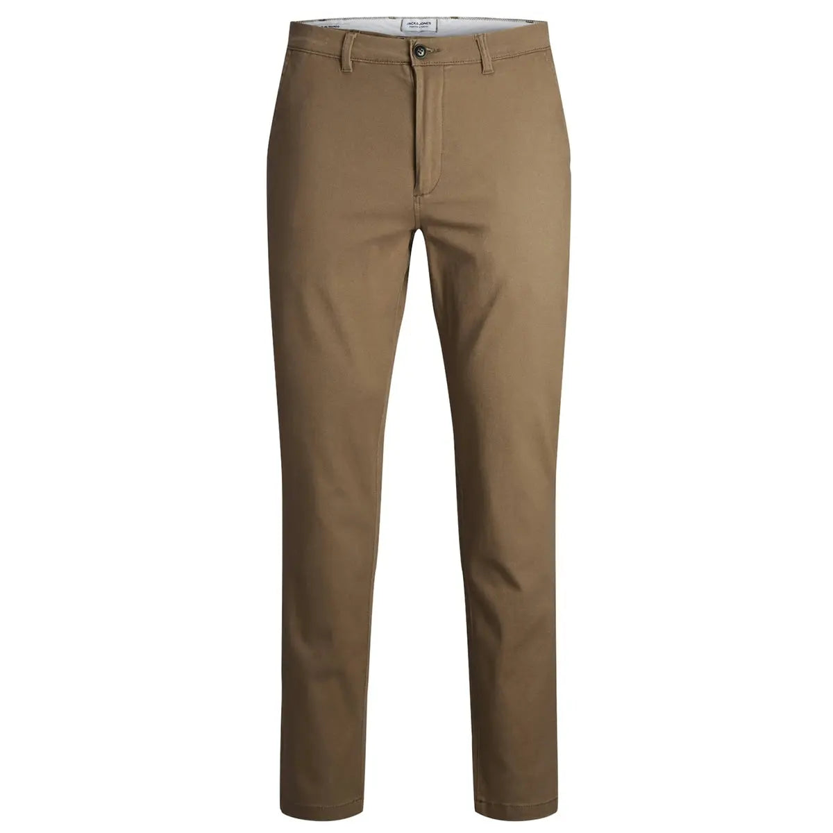 Velké pánské chino kalhoty Jack &amp; Jones 12243603 světle hnědé