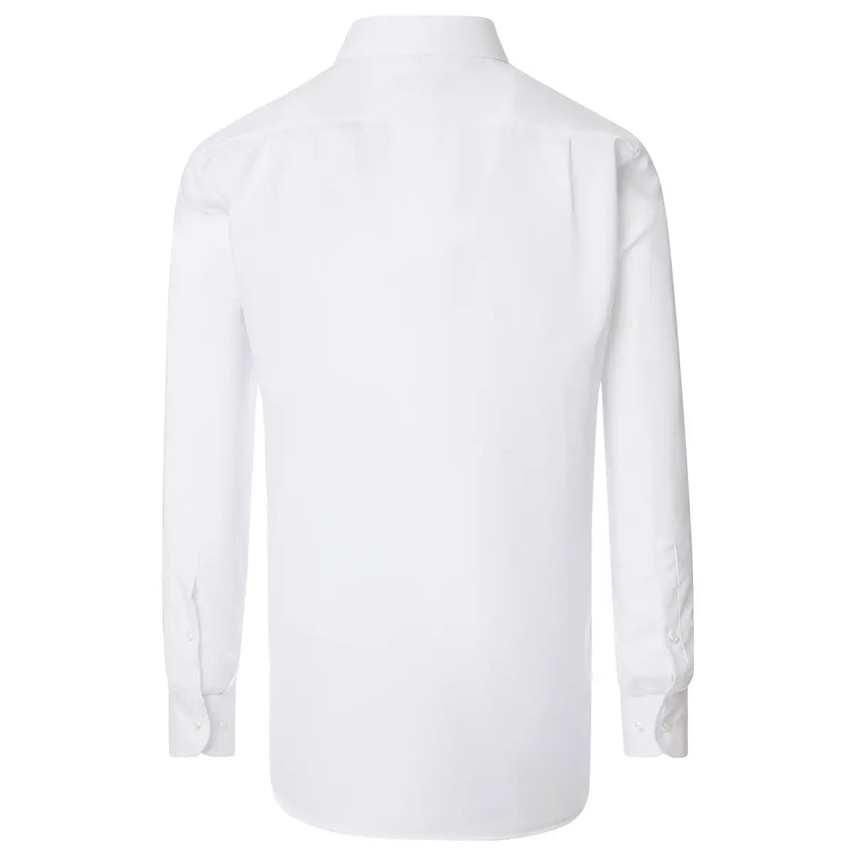 Duża męska elegancka gładka koszula długi rękaw NON IRON Casa Moda 344321400-000 biała