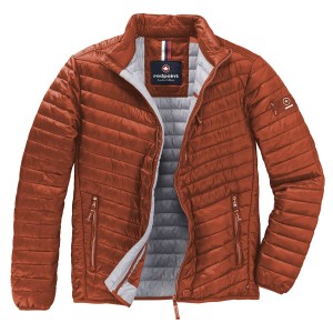 Pánská velká celoroční lehká bunda Redpoint Walker oranžová