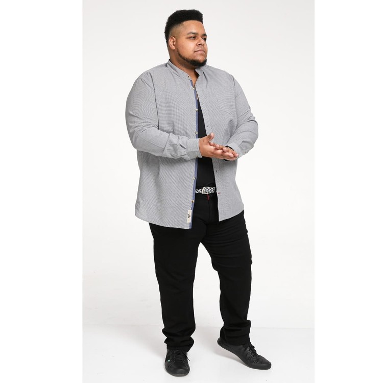 koszula meska plus size Jerry szara