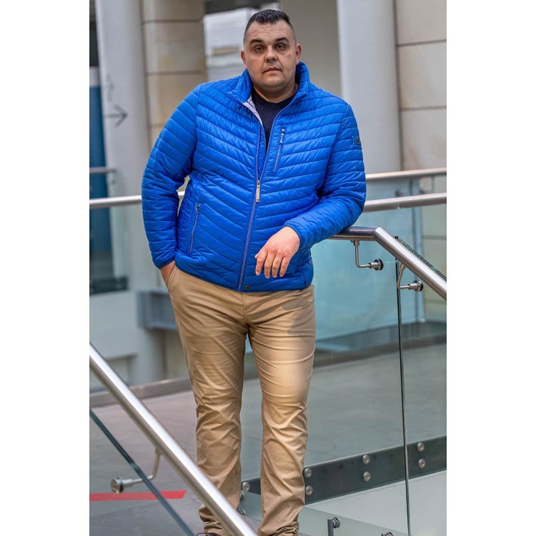 kurtka bez kaptura plus size 3xl